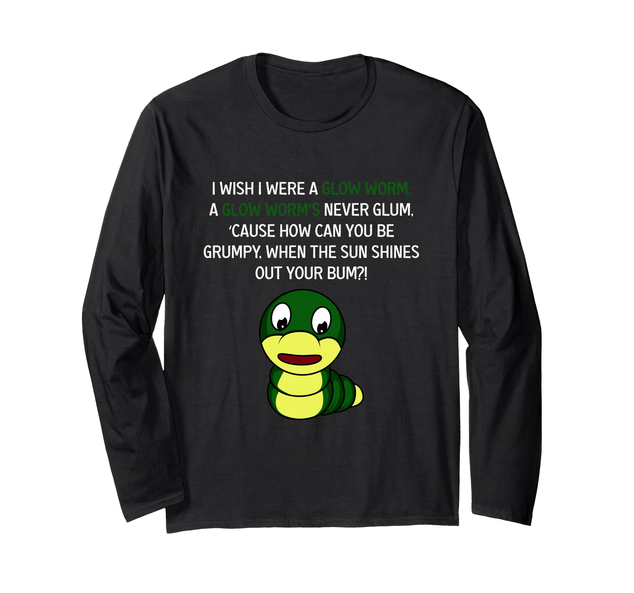 Glow Worm Fisherman Long Sleeve T-Shirt