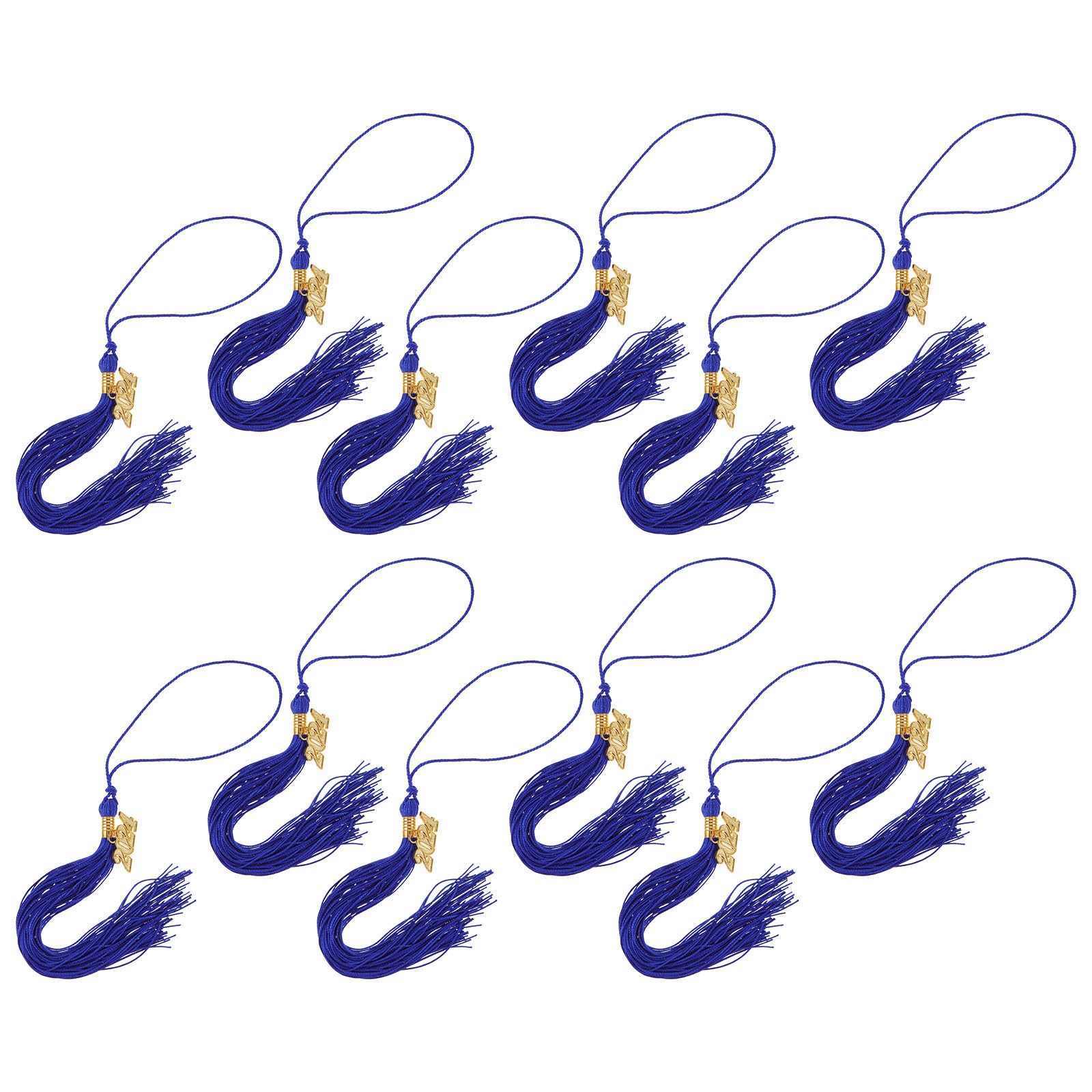 Borlas Azules para Birrete como Recuerdos de Graduación EXQUIMEUBLE 12 uds