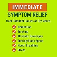 Vista 3 de TheraBreath Enjuague oral de boca seca, menta hormigueante, formulado por dentistas, 16 onzas líquidas (paquete de 2)