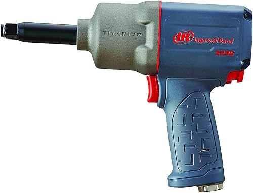 Miniatura 171 de Ingersoll Rand 2235TIMAX-O Llave de impacto neumática de 1/2 pulgada, torque de 1350 ft-lb, caja de martillo de titanio, retenedor de anillo