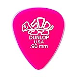 Jim Dunlop Delrin 500 Pick .96MM - 12 Pack .96mm 12 Pack Dunlop Delrin