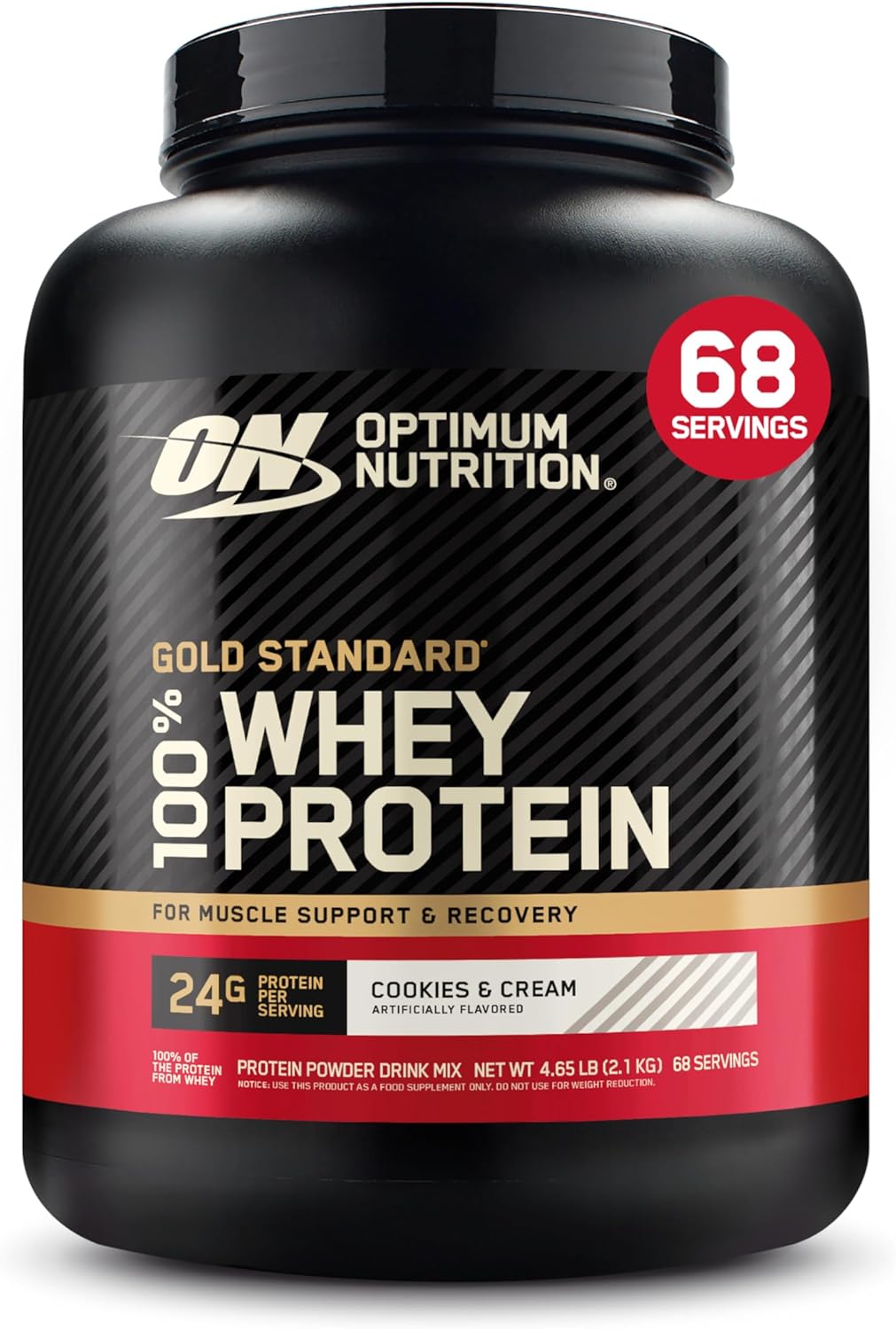 Optimum Nutrition Gold Standard 100% Whey Protein Powder