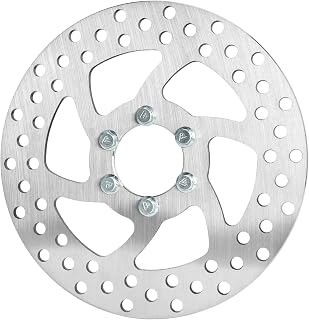 170mm Brake Disc Rotor with 6 Bolts for Gas & Electric Scooters, Pocket Bikes, Mini Dirt Bikes, ATVs, Quads, and Bicycles | 38.5mm Inner Diameter |