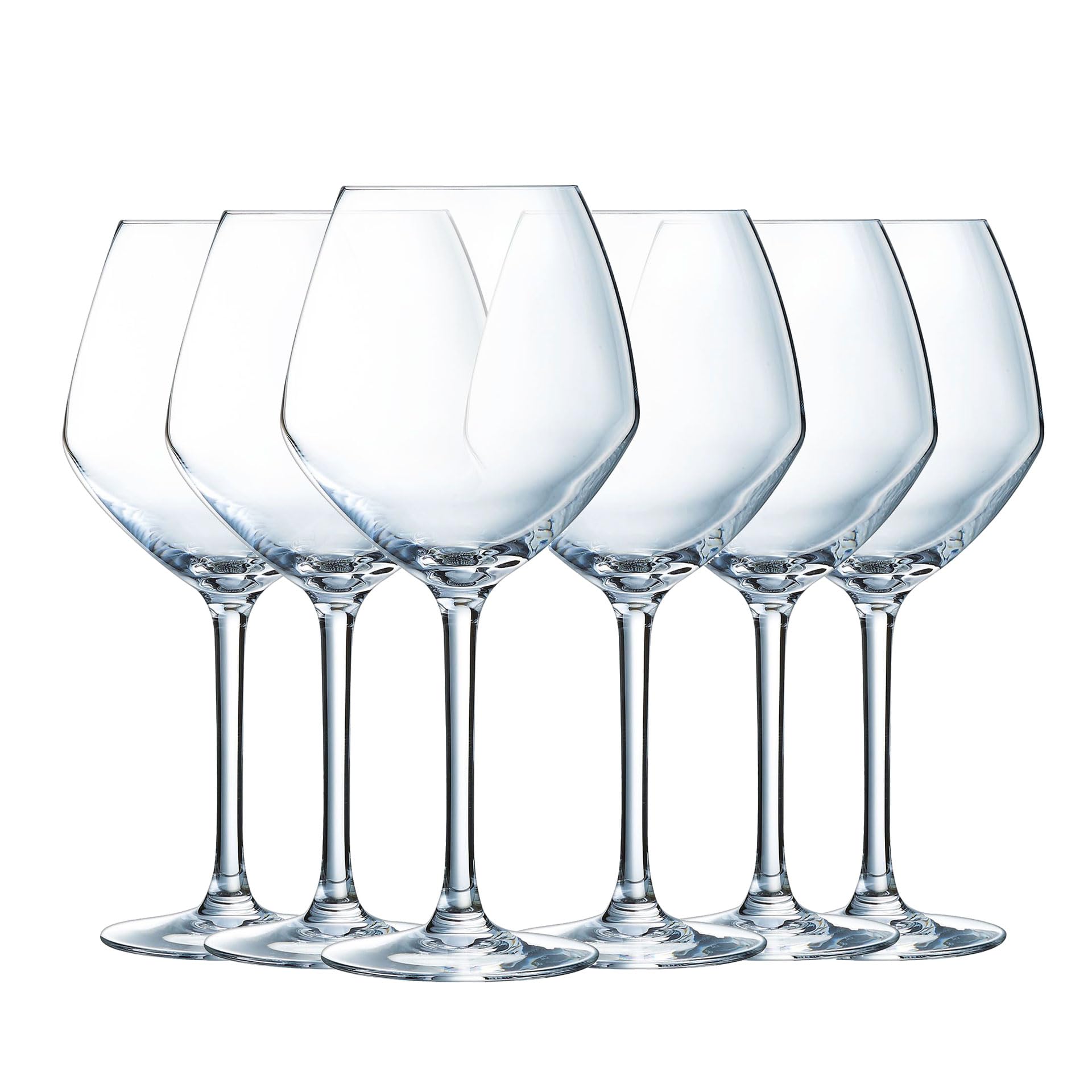 Chef & Sommelier - Cabernet Vin Jeune Collection - 6 stemware 58 cl - Made in France - Reinforced Packaging