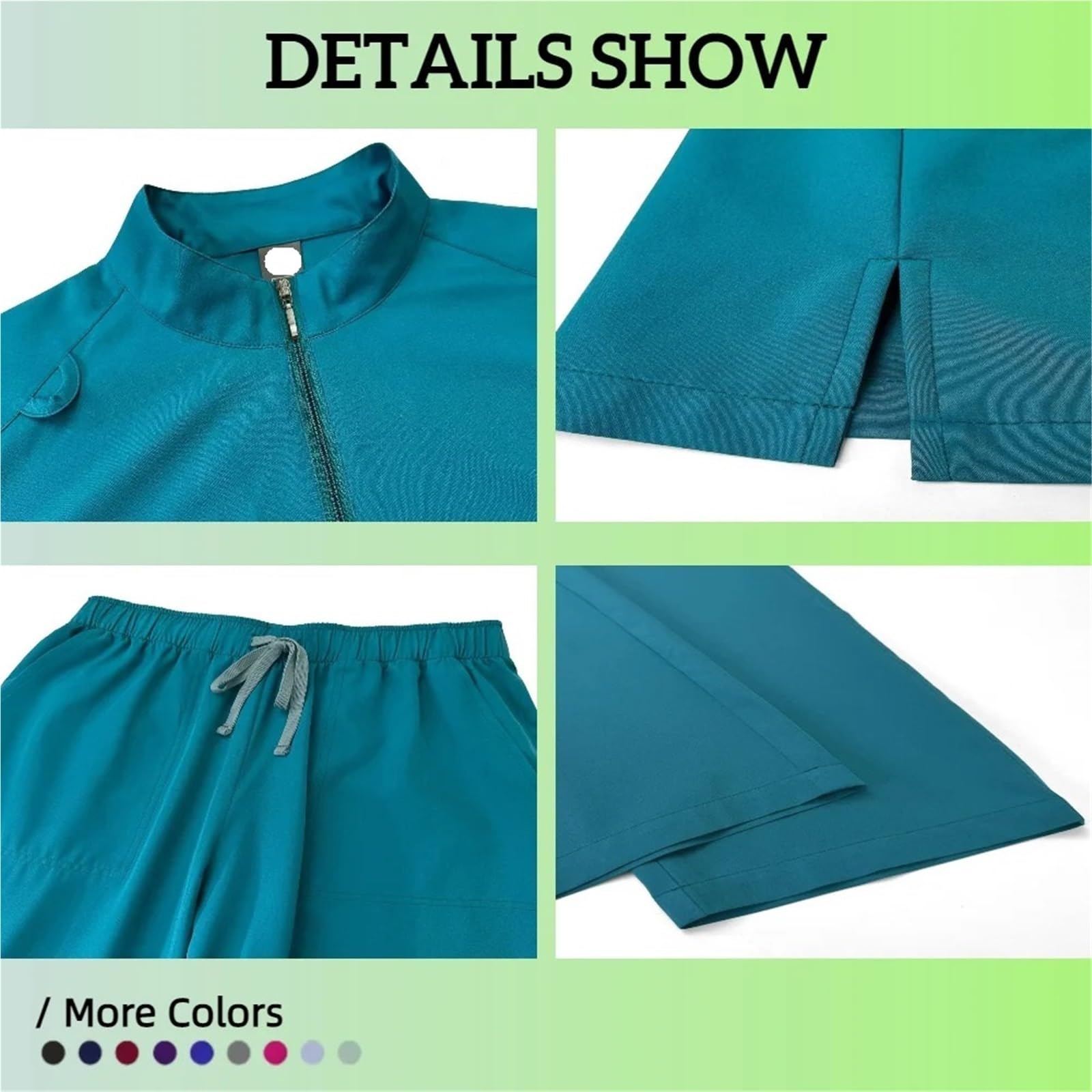 Kasacks Damen Pflege Unisex Medizinische Uniformen for V-ausschnitt Krankenschwester Scurbs Set Frauen Krankenhaus Arzt Arbeitskleidung Oral Dental Chirurgie Arbeits Uniform