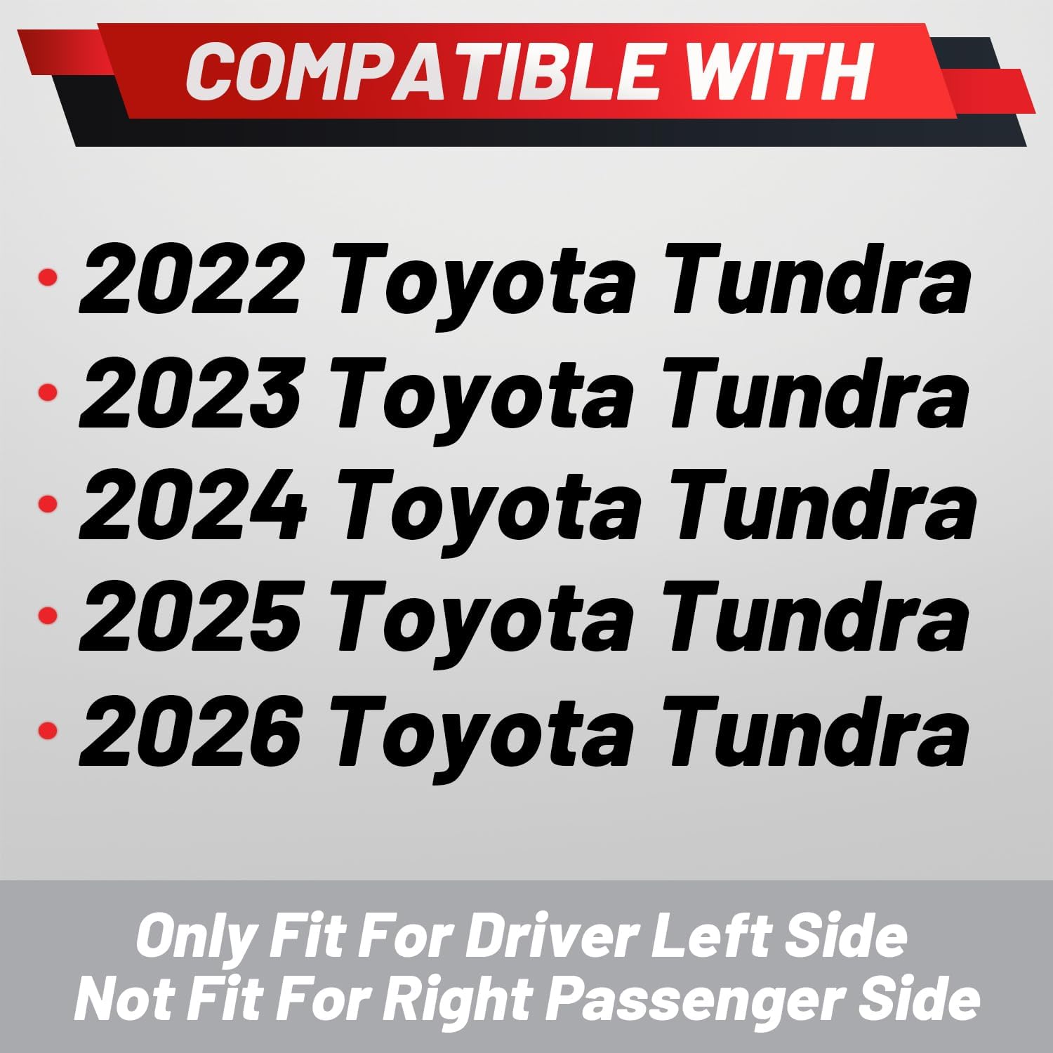 PTS30-34000 Upgraded Rear Bed Step Retractable Bumper Step Compatible with Toyota Tundra 2022 2023 2024 2025 Folding Truck Tailgate Step Replace PTS3034000