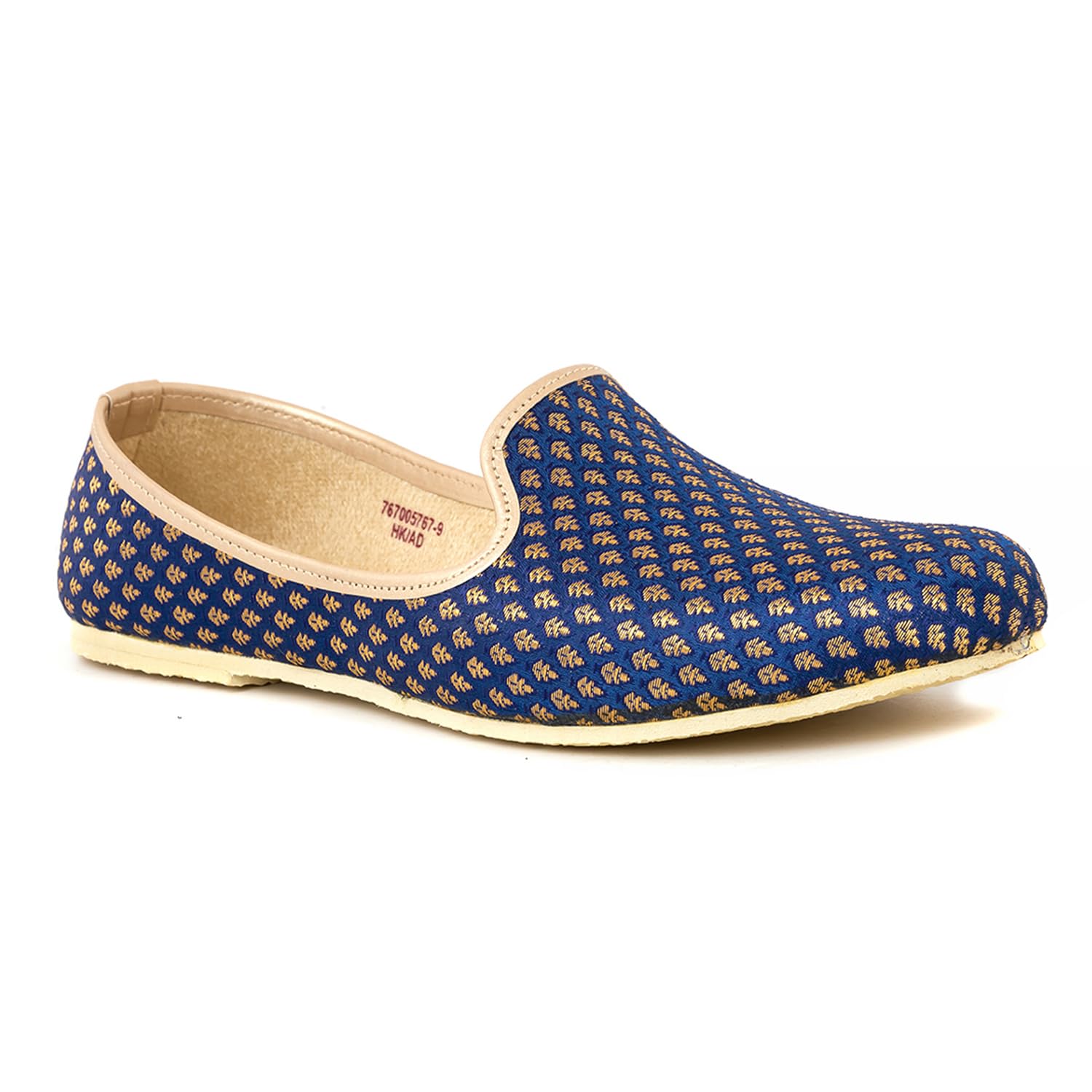 Khadims Blue Nagra Jutti for Men (7670059) (B0CR7HJFNL) Amazon Price History, Amazon Price Tracker