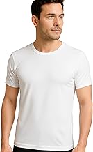 Liabel Men's Warm 100% Brushed Cotton Sweater, Crew Neck or V-Neck, Men's Winter Underwear, Hypoallergenic 2 Pieces