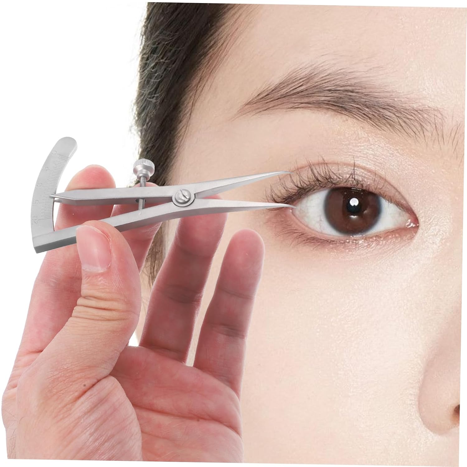 Stainless Steel Eyelid Measuring Ruler Pupil Distance Gauge for Eye Measurement for Double Eyelid Surgery