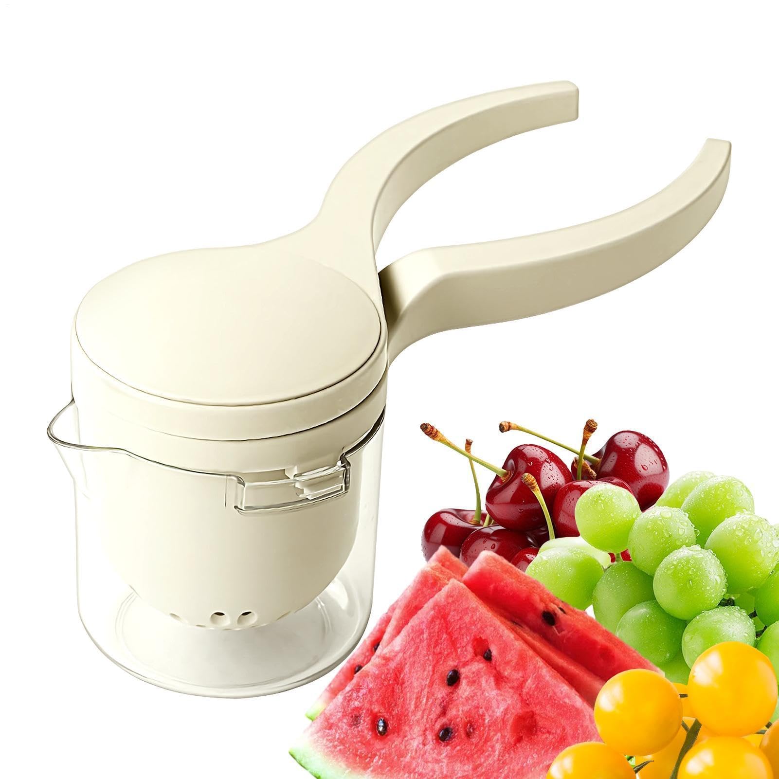 Przenośna ręczna wyciskarka do cytrusów, wyciskarka do owoców grejpfruta, pomidora, granatu, arbuza i limonki, idealna na pikniki na świeżym powietrzu i do użytku domowego