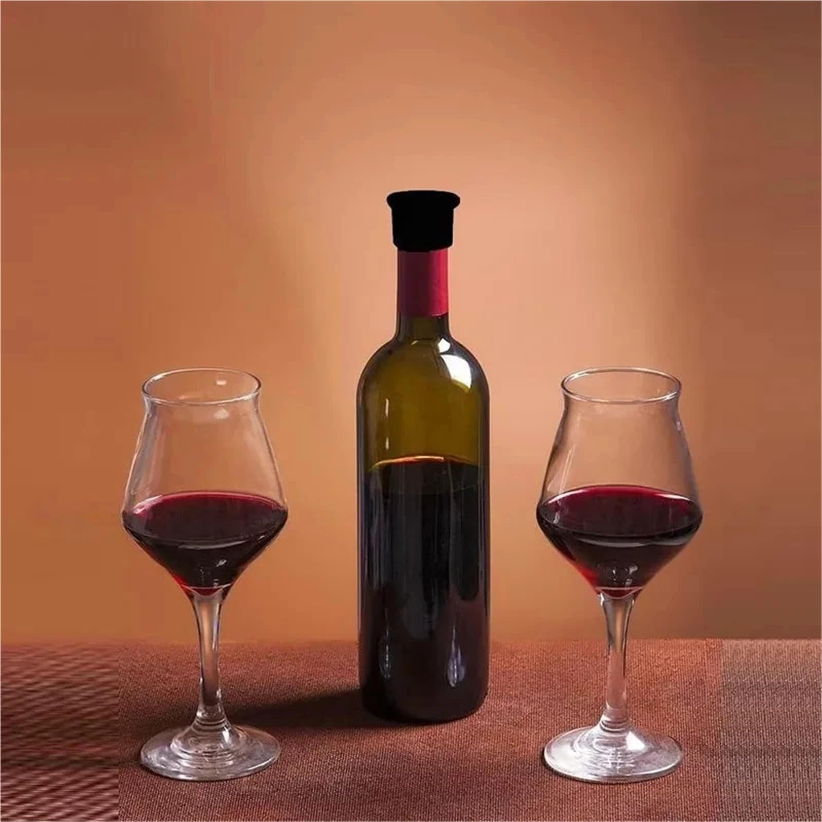 Tappi per bottiglie di vino, 100 pezzi, in silicone, flessibili