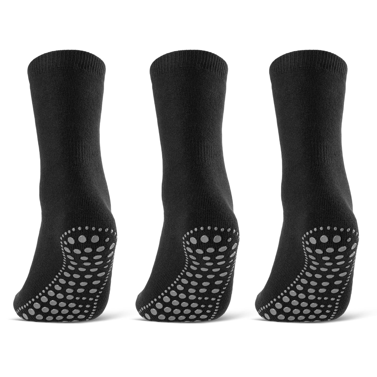 3 or 6 Pairs of ABS Socks Men & Women Non-Slip Cotton Socks
