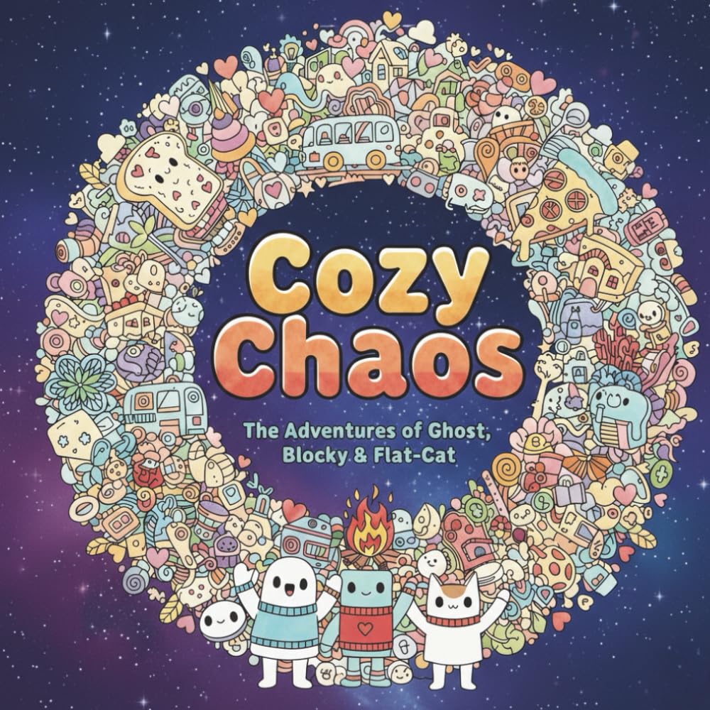 Cozy Chaos: The Adventures of Ghost, Blocky & Flat-Cat