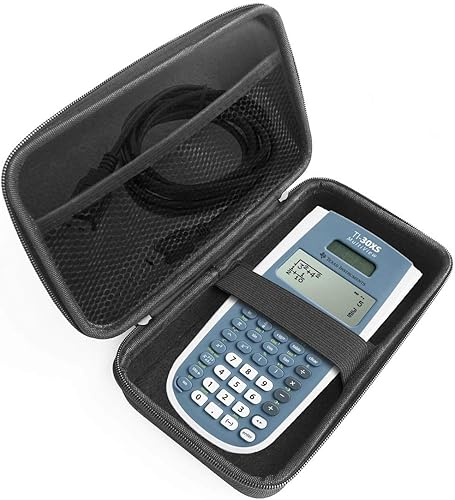 Estuche rígido compatible con calculadora científica Texas Instruments TI-30XS MultiView