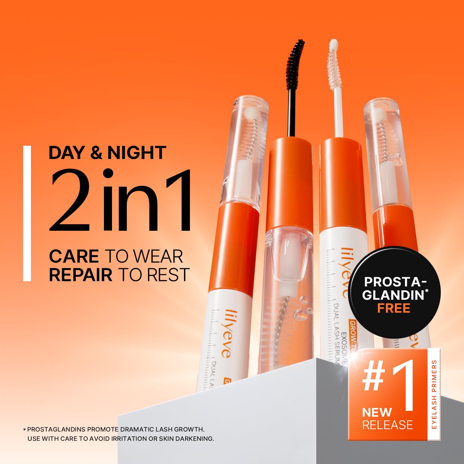 LilyEve Lash Growth Serum & Mascara - Longer Lashes -2
