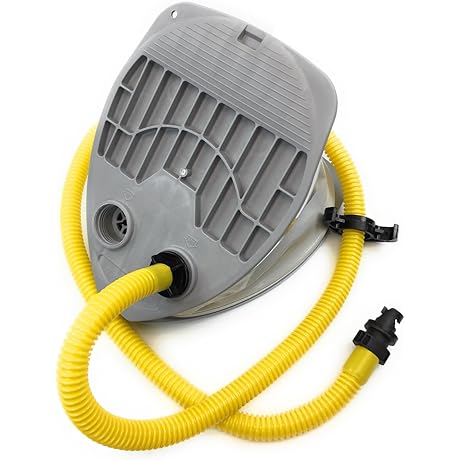 Seamax 7L Single Stage Foot Pump for Inflatable Boats