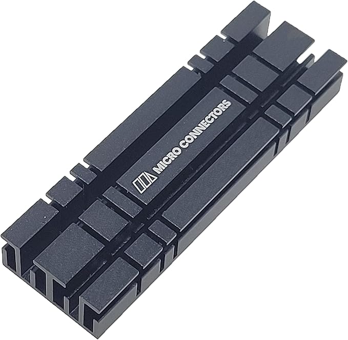 Micro Connectors M.2 NVMe SSD 10mm Standard Height Heat Sink (NGFFM2