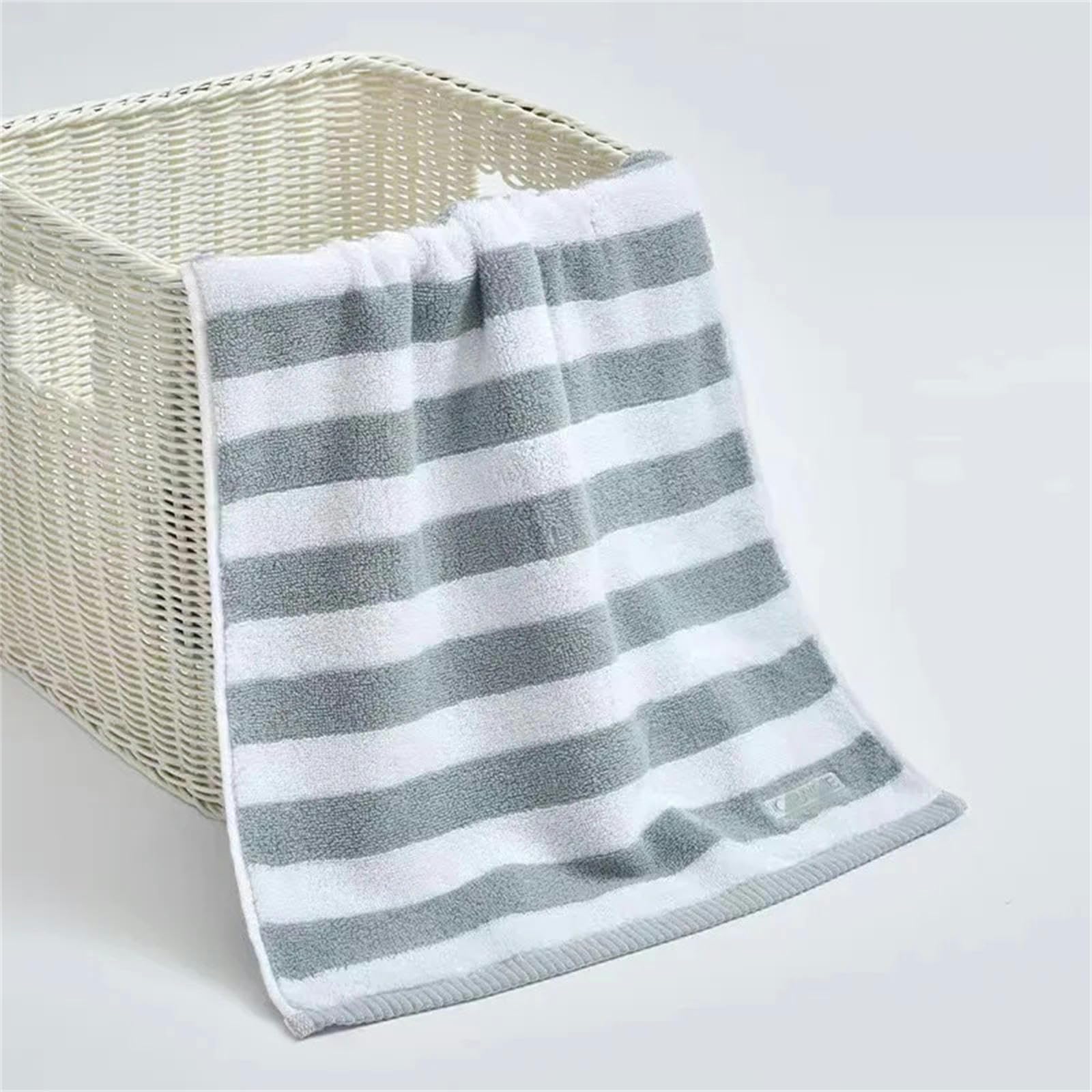 Ręcznik Domowy Ręcznik Bawełna Mężczyźni I Ręcznik Do Ręcznika Miękki Super Chłonny-Multi-34X72Cm-3 sztuk
