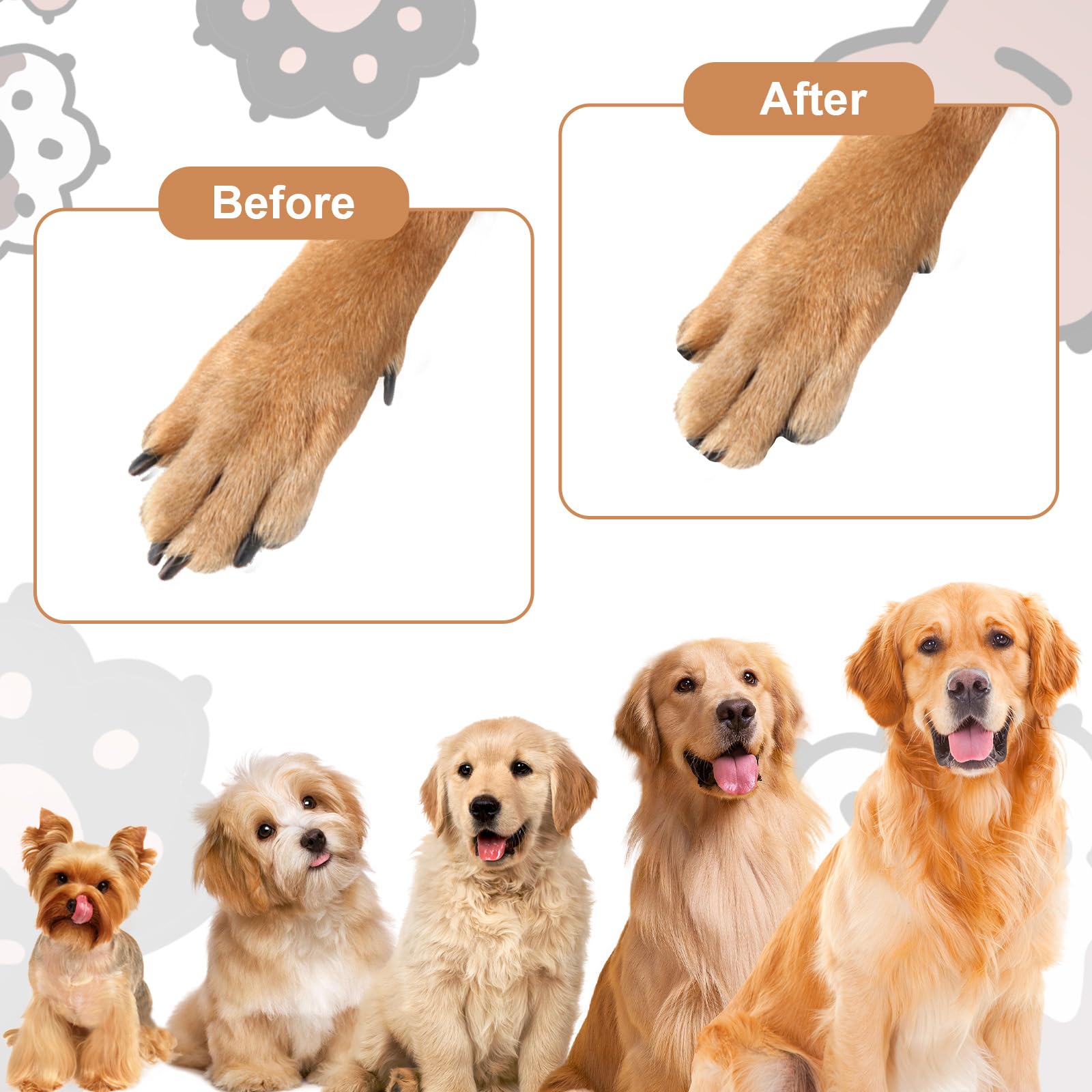 Dog Nail File with 6Pcs Replaceable Filing Disc - Image 4