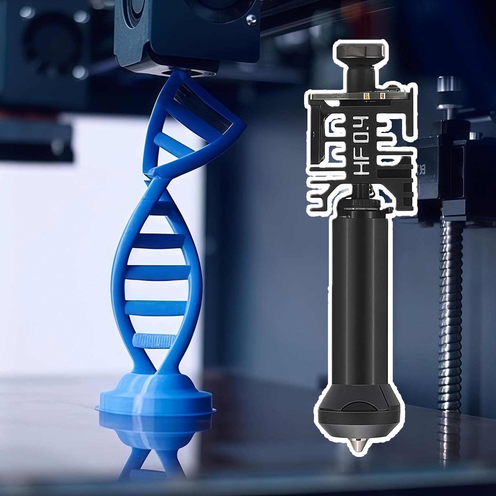 Hotend para impresora 3D precisa con boquilla templada que soporta varios filamentos para impresora H2C de laboratorio