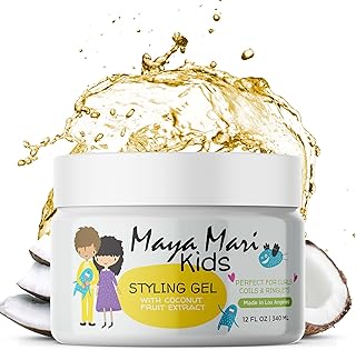Kids Hair Styling Gel with Coconut Fruit Extract