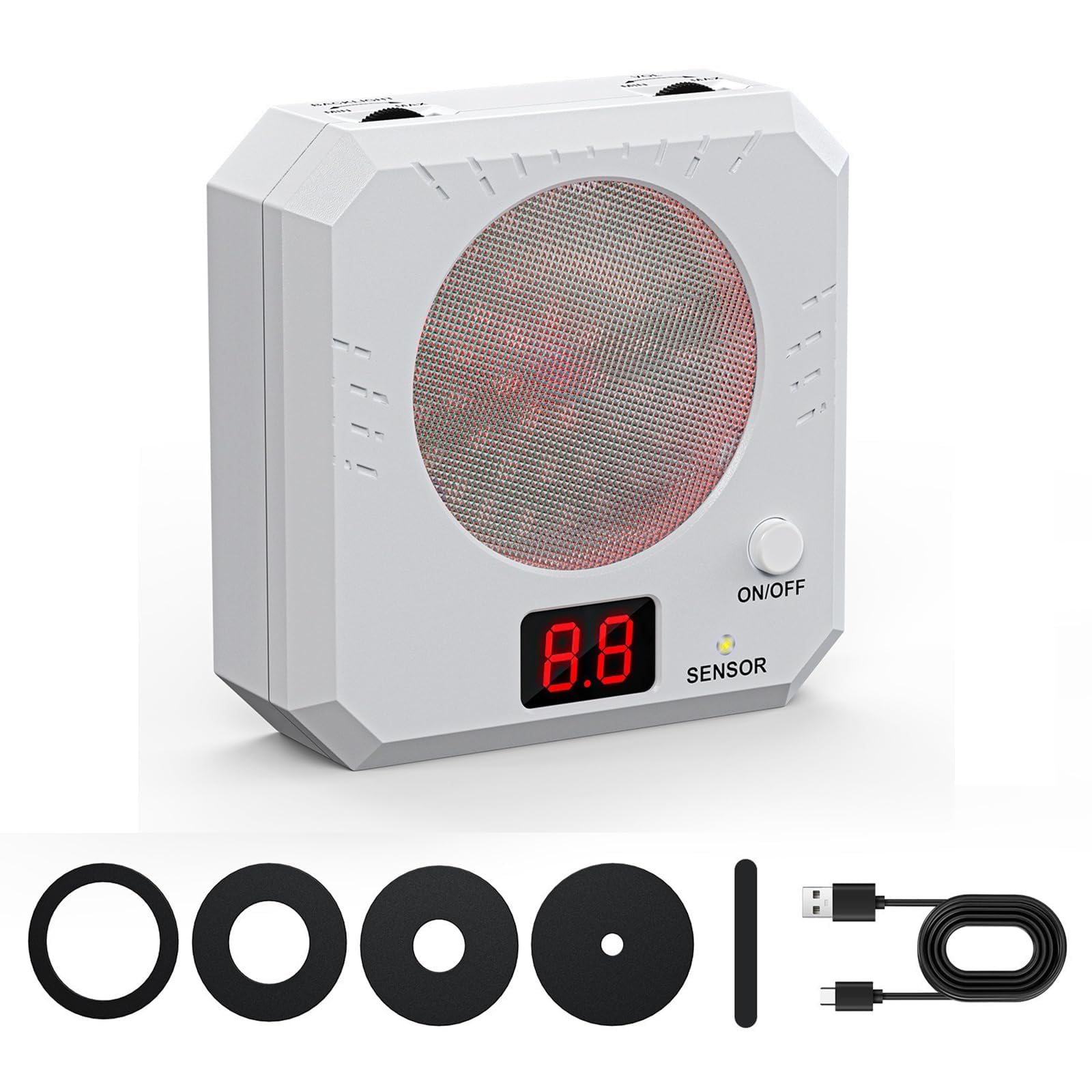 Cartuchos de Entrenamiento láser de 9 mm, Sistema de Tiro en seco con Blanco electrónico, Entrenamiento de eficaz, portátil y fácil de Instalar, Juego de en Interiores.