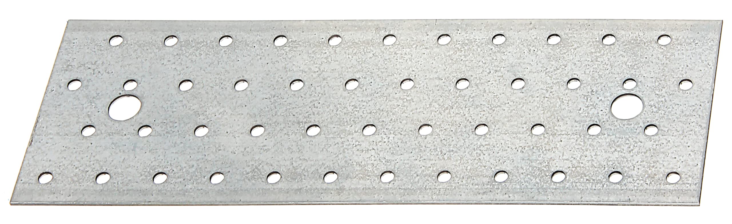 Alberts Steel 332006 Perforated Plate | Sendzimir Galvanised | 240 X 80 Mm