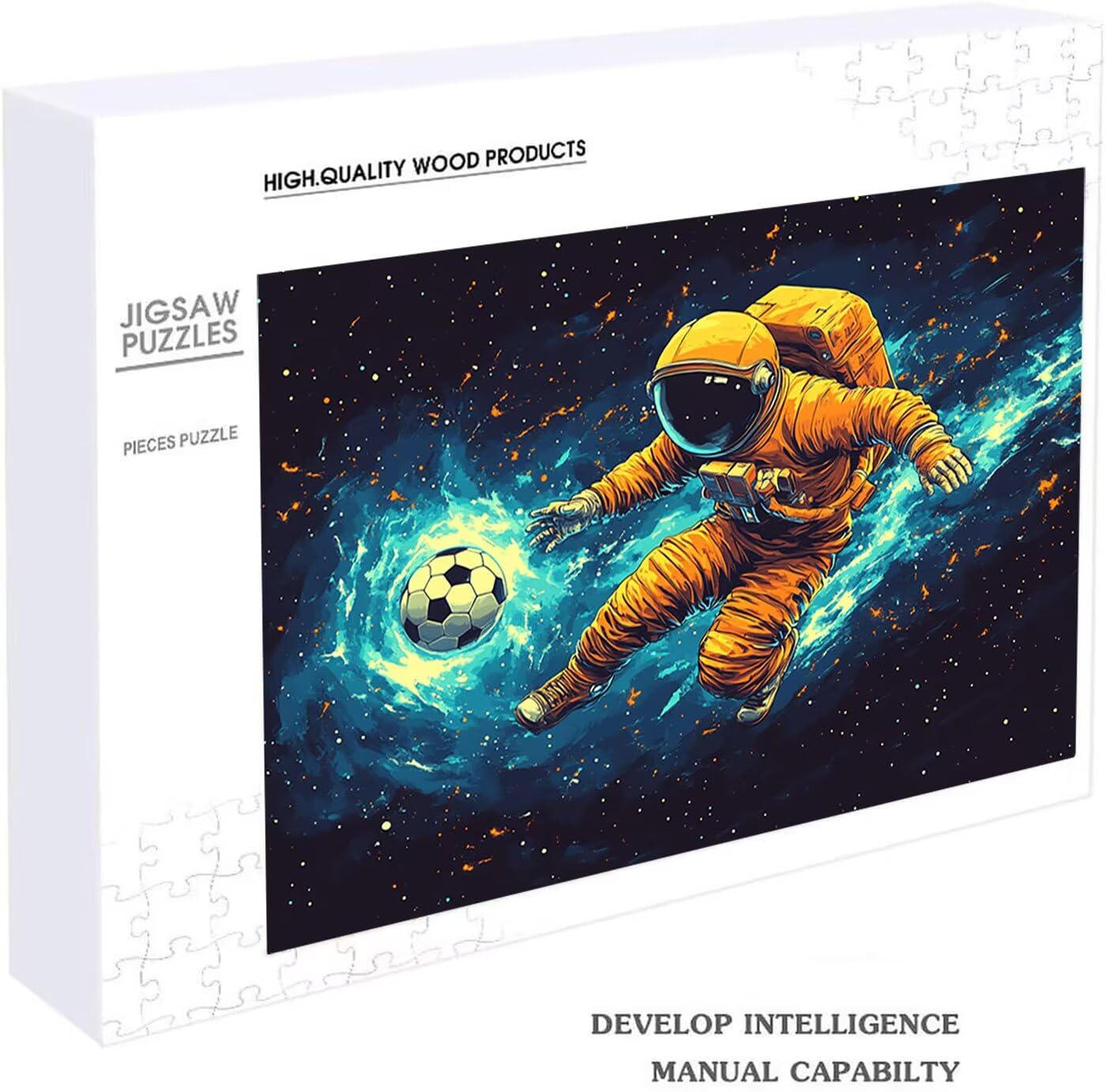 Puzzle 2000 Piezas FúTbol Americano, Puzzle 2000 Piezas Adulto Astronauta, Rompecabezas de Madera para Adultos 70 x 100cm, Puzzles para Toda la Familia Cuadros Decoracion Salon Modernos RXPT-1641