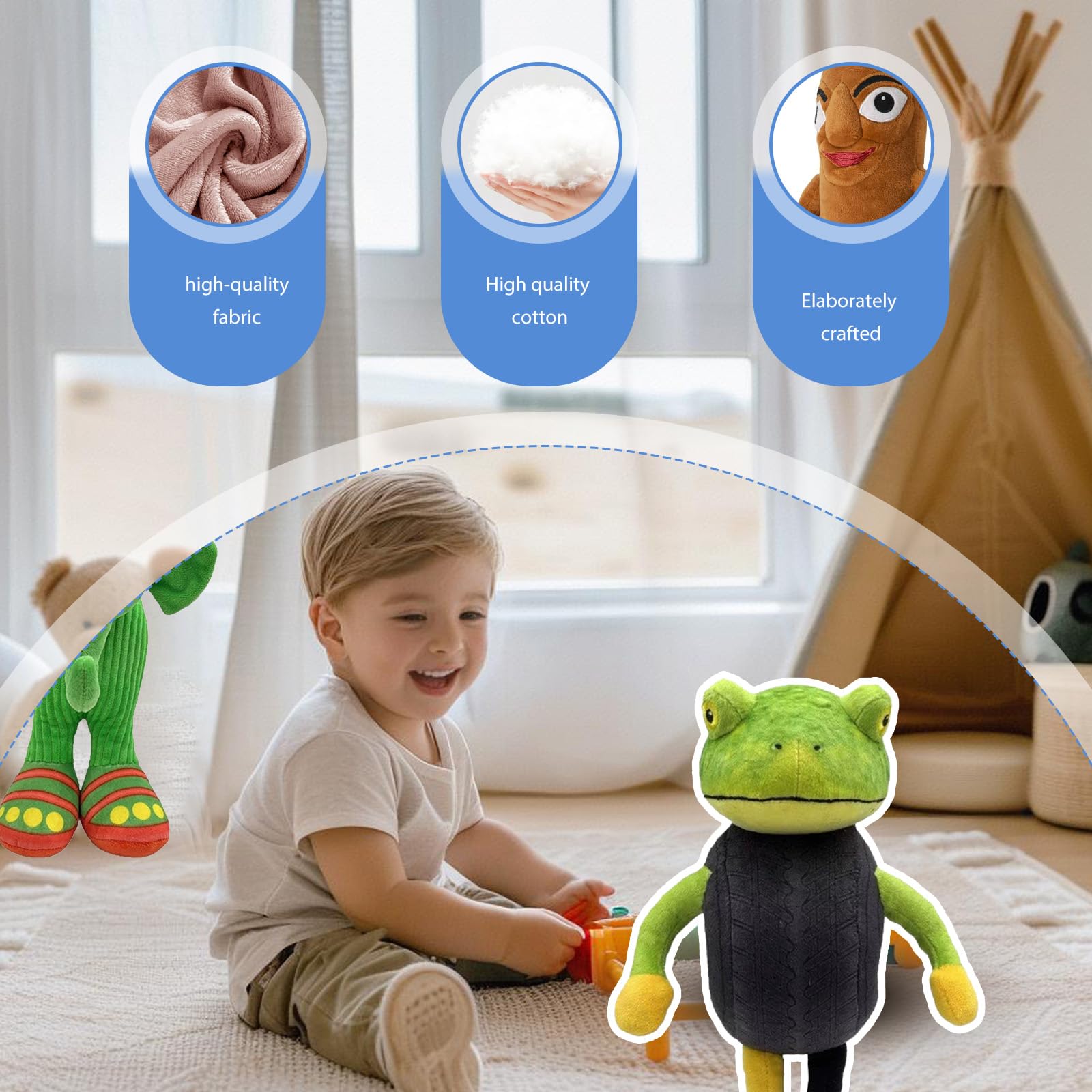 Peluche Rigolote Pour Enfant Tung Tung Tung Sahur Jouet Italian Brainrot Ai Italian Animals