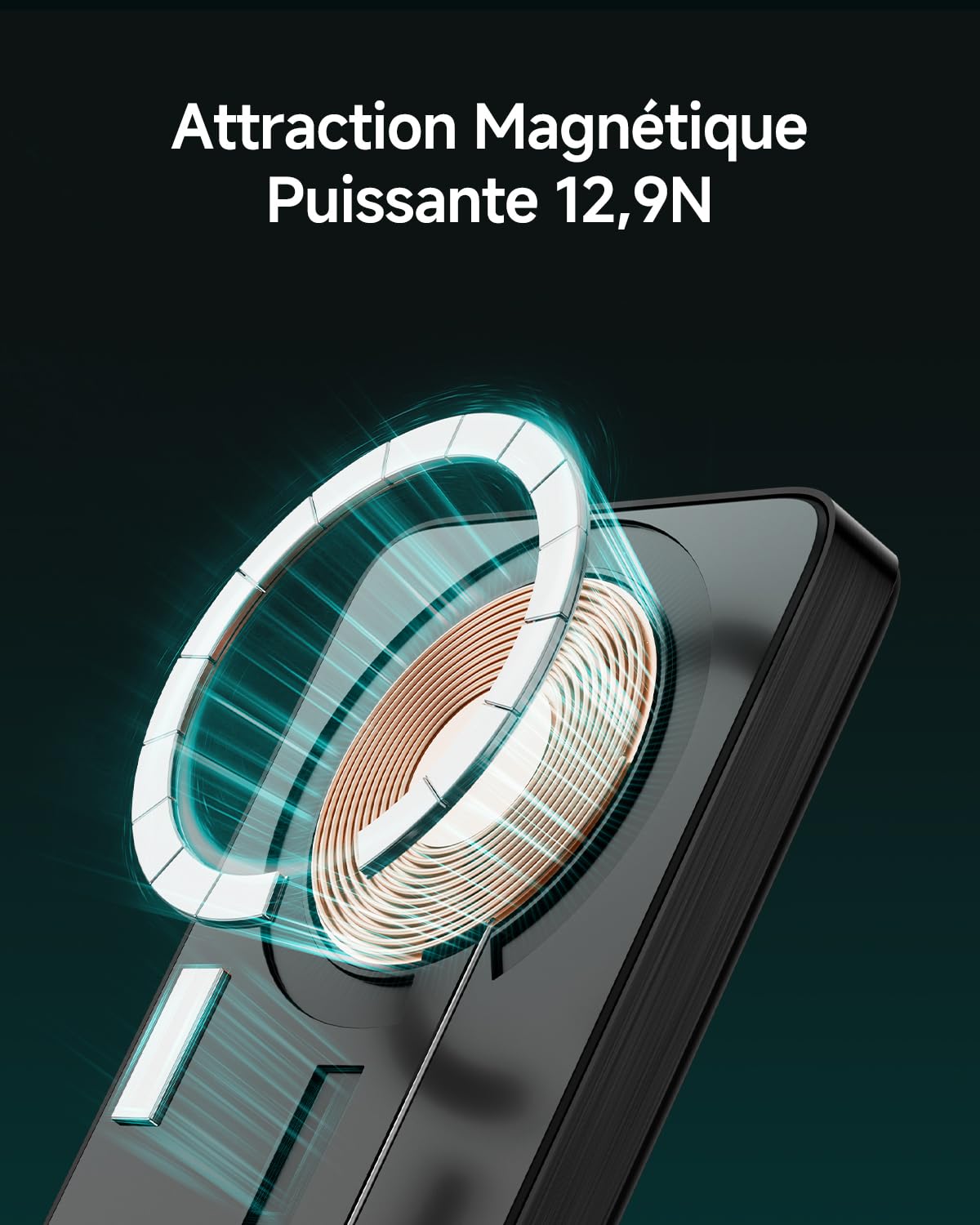 Qi2 15W Ultra-Fine Batterie Externe 10000mAh USB C PD 30W Compatible avec MagSafe iPhone 17 16 15 14 13 12 Air Plus Pro Max Power Bank Induction Charge Rapide Batterie Externe Magnétique
