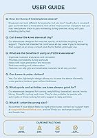 Vista 9 de UFlex Athletics Rodillera de compresión para rodillas para mujeres y hombres - Rodillera de soporte para deportes, correr, levantamiento de pesas