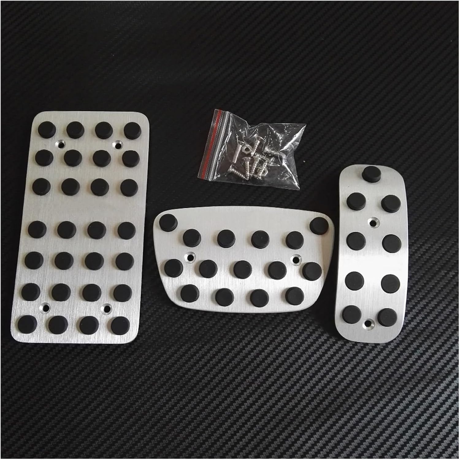 Car Pedal Compatible For TOYOTA FJ Cruiser 4Runner Tundra Sequoia AT Aluminium Accelerator Gas Brake Foot Rest Pedal Pad Stickers TTCR-II Accessories