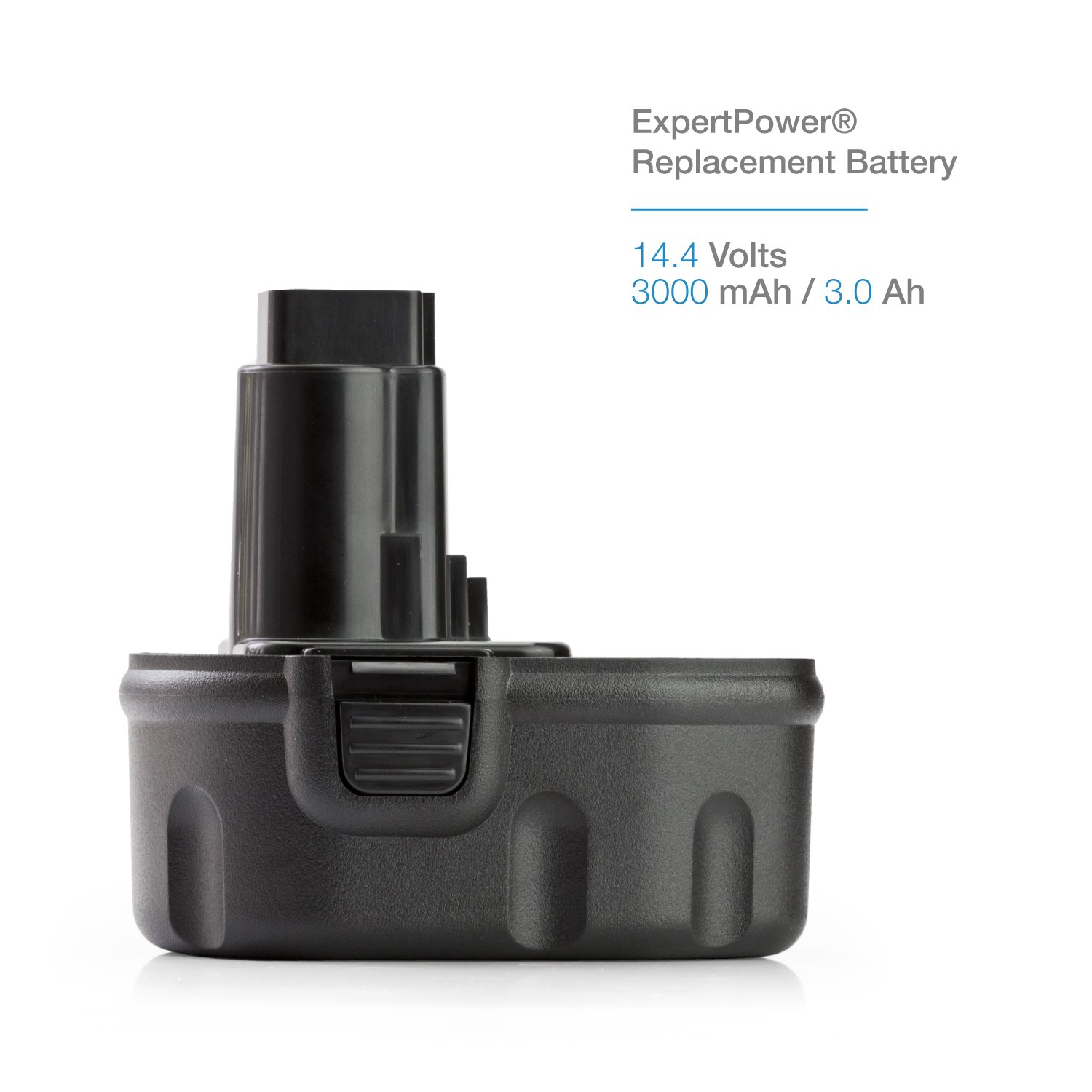 ExpertPower Batería extendida NiMh de 14,4 V 3000 mAh para DW9094 DW9091 DC9091 DE9038 DE9091 DE9092 DE9094 DE9502