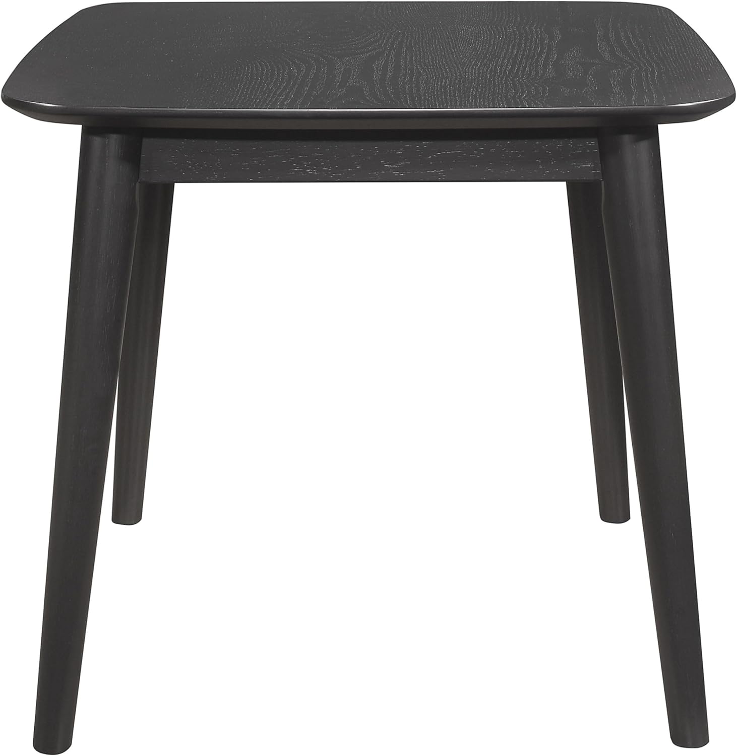 Benzara Carey 3pc Living Room Set- 1 Coffee Table- 2 End Tables- Black Hardwood