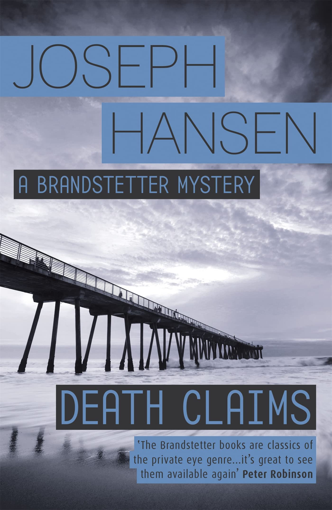 Death Claims Dave Brandstetter Investigation 2 by Joseph Hansen (Paperback Book)