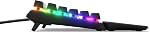 Clavier de jeu SteelSeries Apex 5 hybride – illumination RGB par touche – cadre en alliage d'aluminium de qualité aéronautique – affichage OLED intelligent (interrupteur hybride bleu)