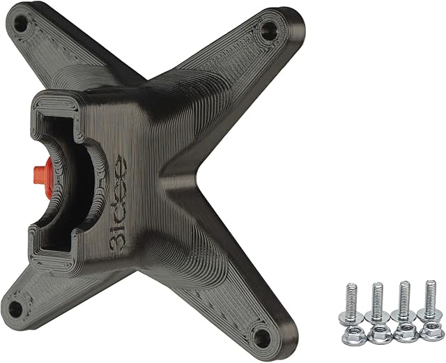 3IDEE VESA adapter compatible with Omen by HP monitor (Omen 25 Gaming) - screw set included - 75x75mm