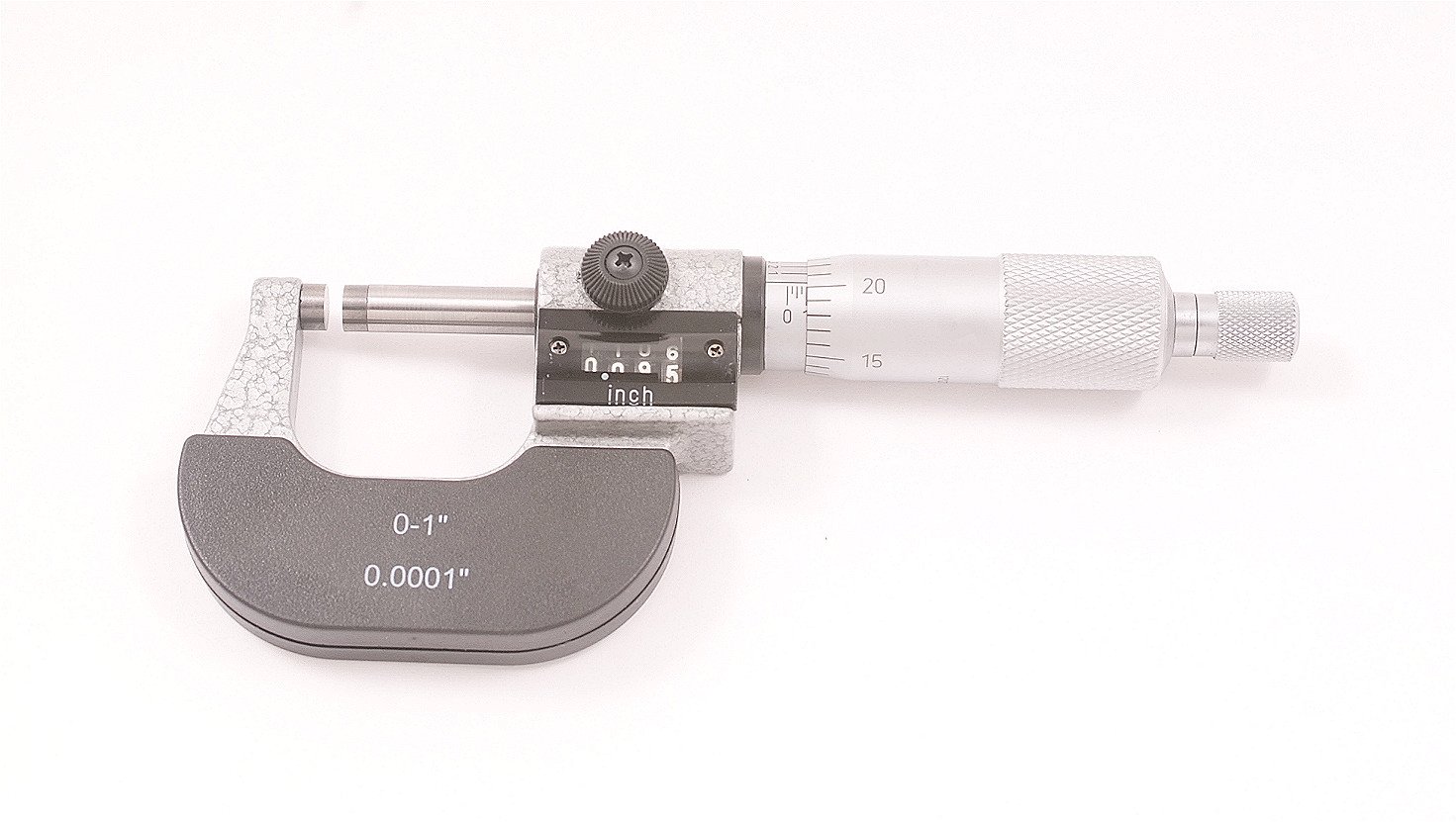 HHIP 4200-0020 Digit Readout Micrometer, .0001" Graduation, 0-1"