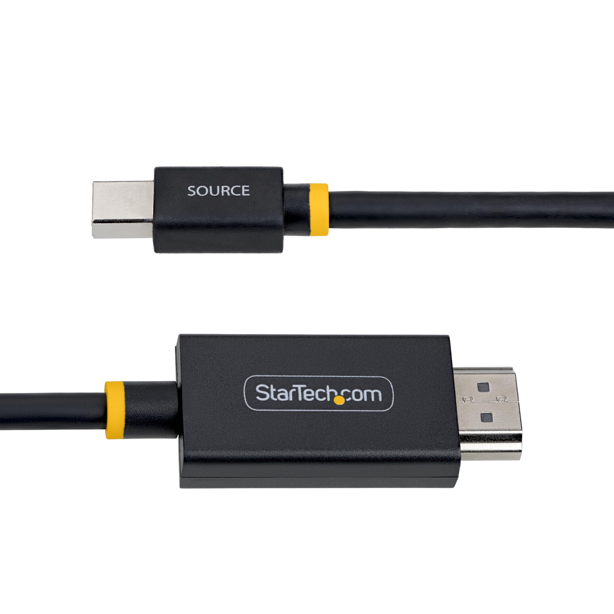 StarTech Câble Adaptateur Mini DisplayPort vers HDMI 2m, 4K 60Hz, HBR3, HDCP 2.3, DPCP, MDP vers HDMI 2.0, Convertisseur Vidéo Actif