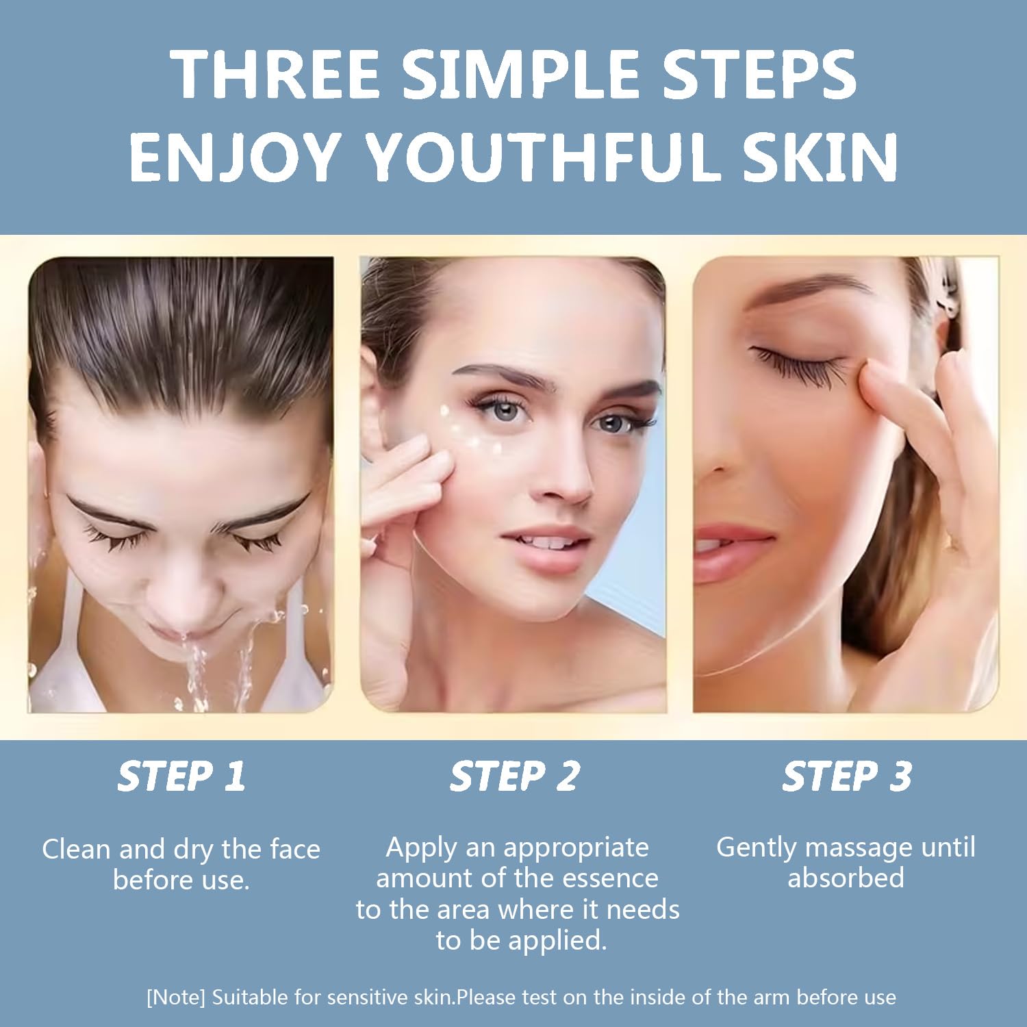 Temporary Tightener Eye Serum - Instantly Reduces Under-Eye Bags, Dark Circles & Wrinkles. Anti-Aging Wrinkle Remover for Face, Revitalizes the Eye Area and​ Reduces Puffiness & Minimizes Fine Lines.