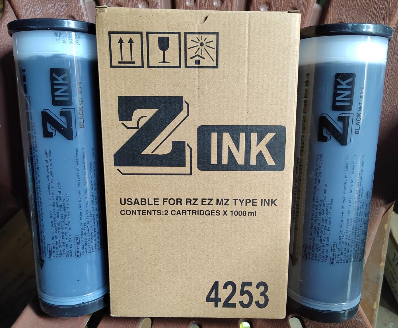 ⑩①◇理想化学工業 ◇RISOインク・ZtypeE・S-4253/1箱2本 RISOINK