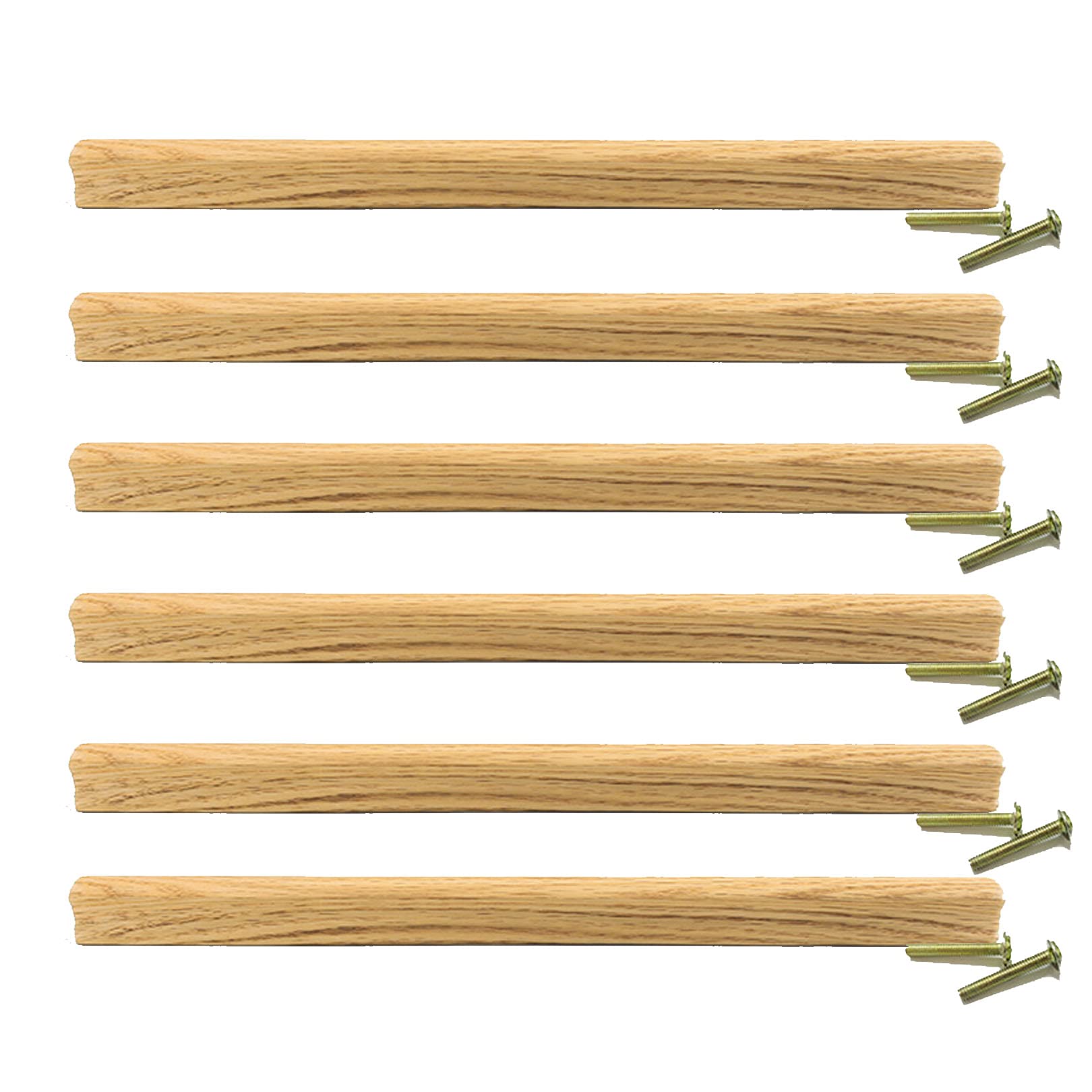 Poignées de tiroir en bois pour remplacer et rénover placard cuisine 416mm