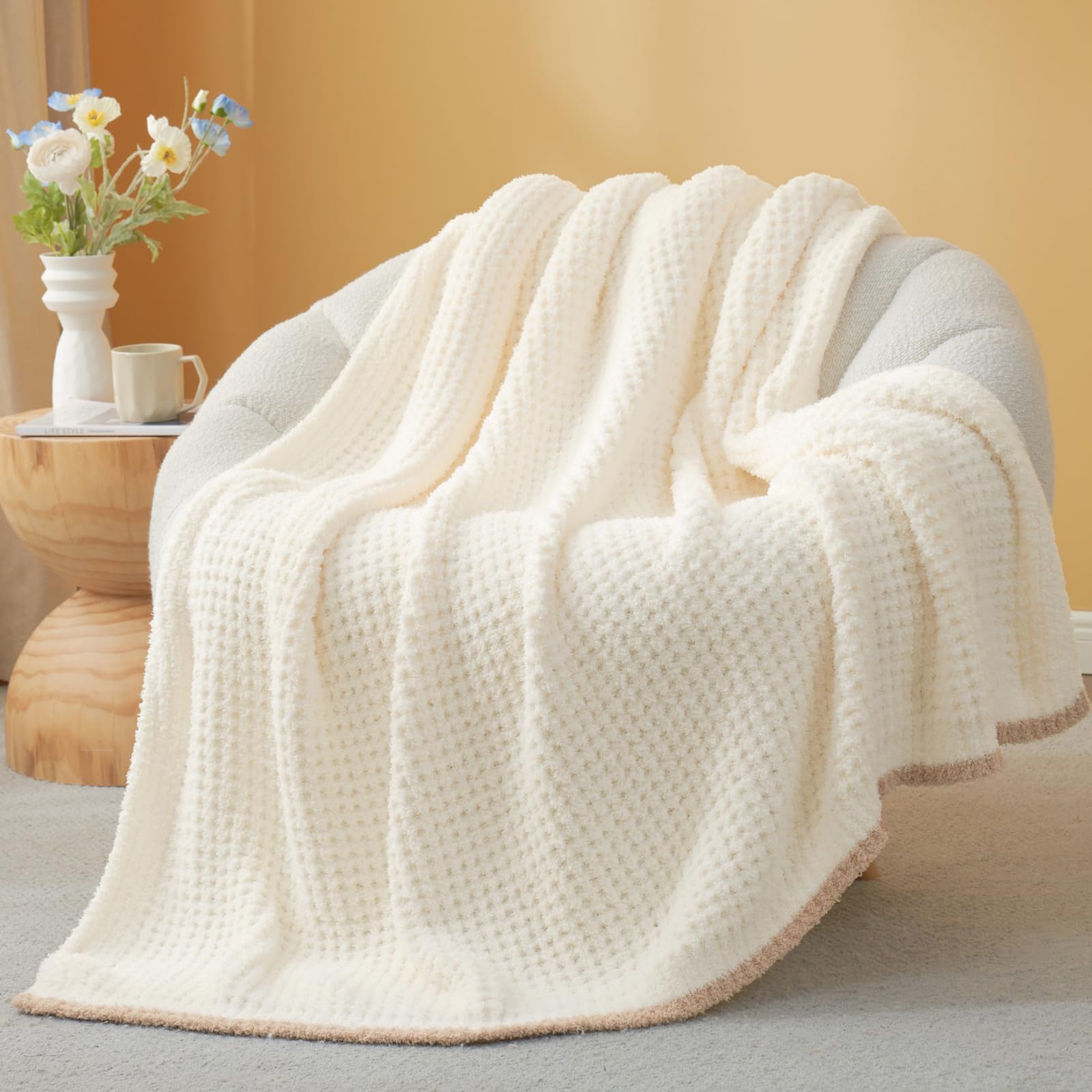 Snuggle Sac Waffle Throw