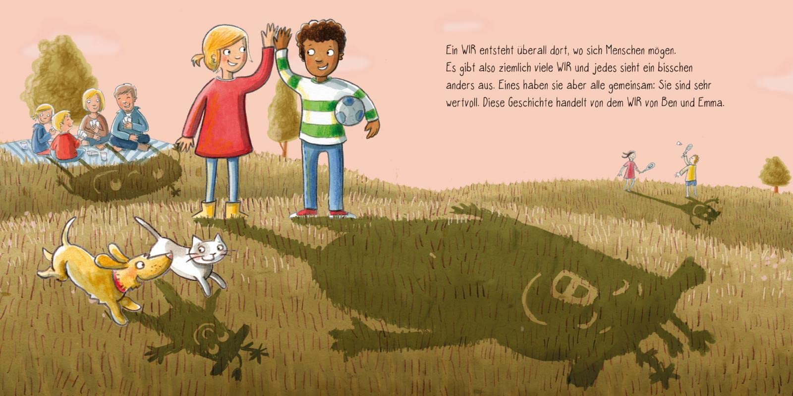 Das kleine WIR: Herzerwärmendes Bilderbuch ab 3 Jahren über Zusammenhalt und Freundschaft, Streit und Versöhnung - zur spielerischen Stärkung des ... kleine WIR: Geschichten über das WIR-Gefühl)