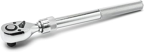 Crescent Trinquete de lágrima extensible de liberación rápida de 72 dientes de 12" - 17-12" - CRW12EXT, negro