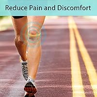 Vista 5 de Paquete de 2 Rodilleras con Rótula para Alivio del Dolor del Tendón Rotuliano - Rodillera para Tendinitis Saltador Correr Deportes Baloncesto
