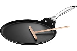 Le Creuset Crepes Pan for Perfectly Round, Non-Stick Crepes