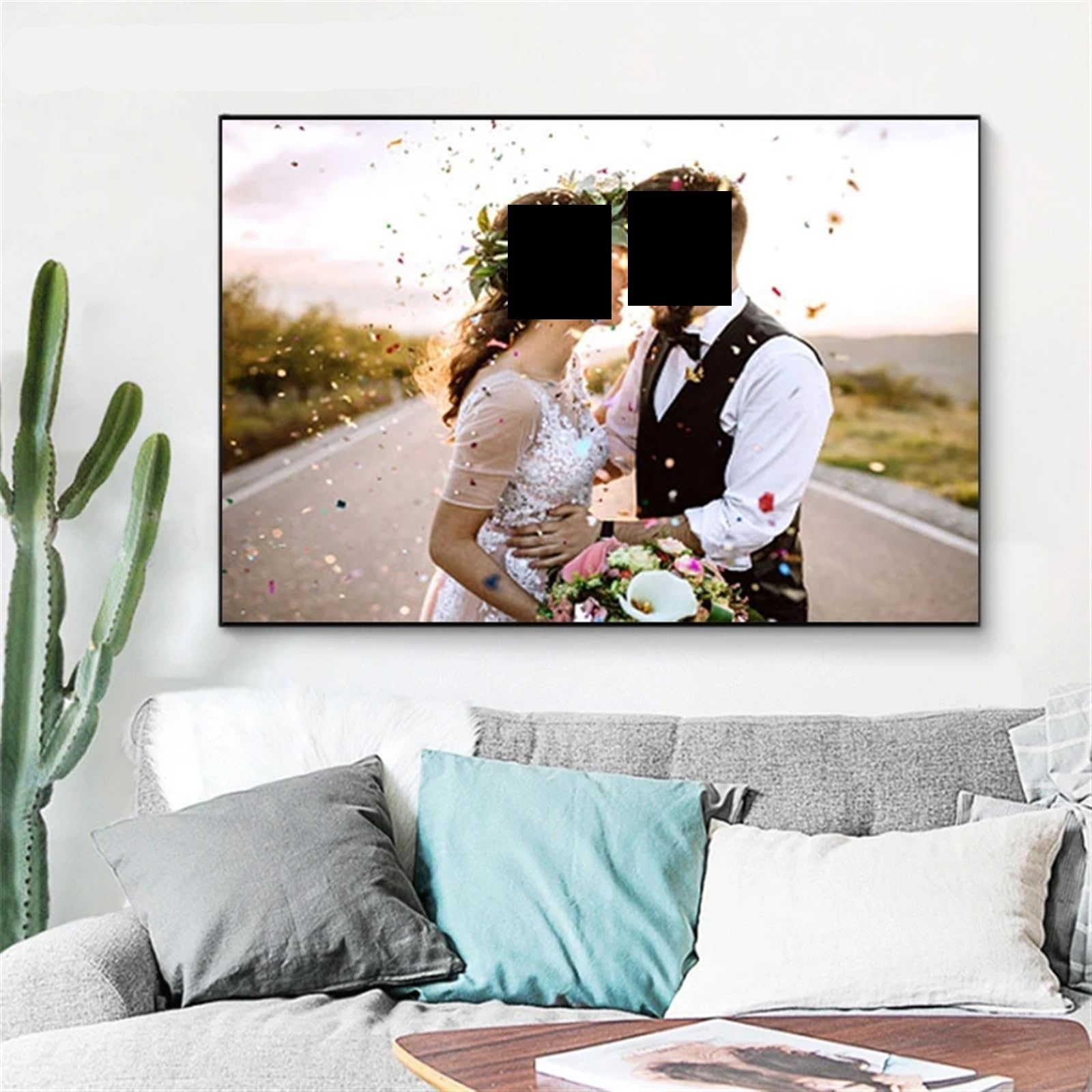 Kit di cornici in legno fai da te - Cornici in legno massello per immagini