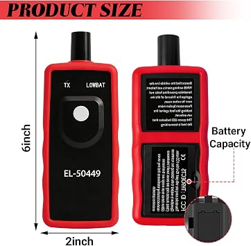 Car TPMS Reset Tool, TPMS Activation Tool, Relearn Tool for Vehicle Tire Pressure Monitor System Sensor Activation, Tire Sensor TPMS Reset Tool, Universal for Most Cars, Trucks, SUVs