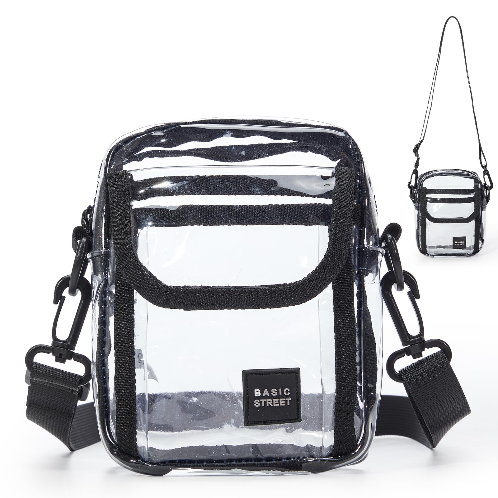 PAUBACK Crossbody Bag for Mens,Travel Passport Wallet Bag for Men for Cell Phone, Small Neck Pouch Side Shoulder Bag for Men